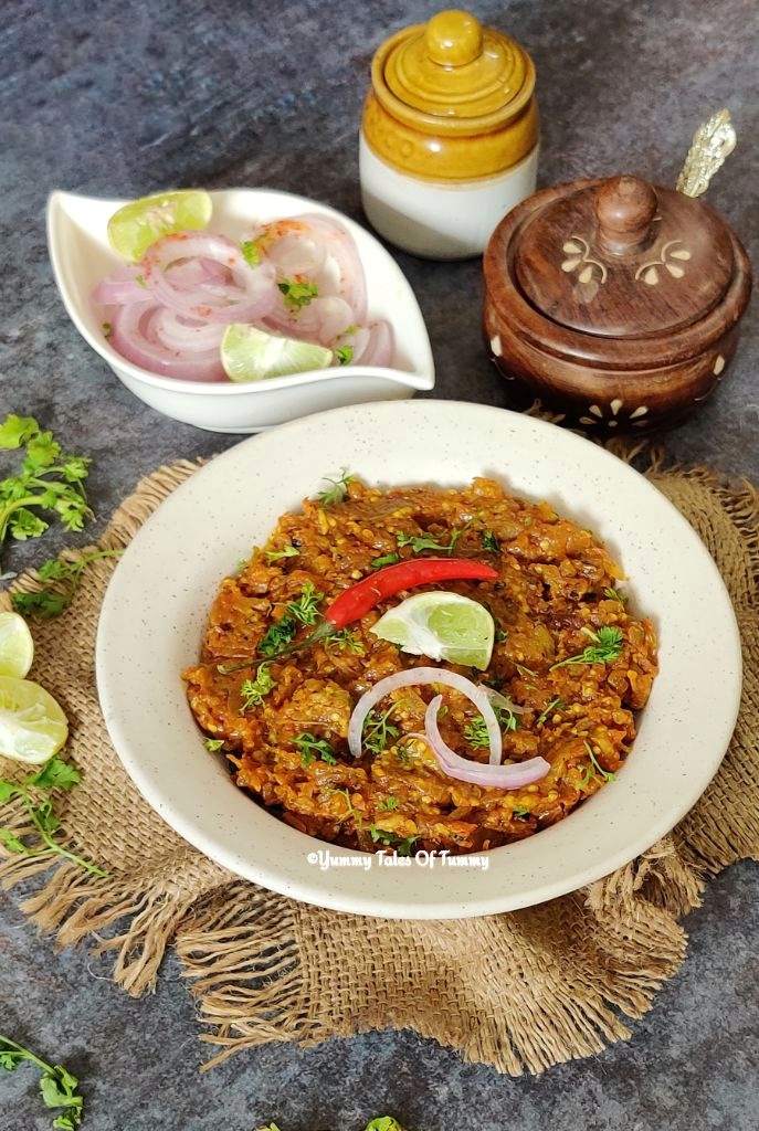 Baingan ka Bharta | Vegan eggplant curry | Roasted Aubergine Curry ... Baingan ka Bharta | Vegan eggplant curry | Roasted Aubergine Curry ...