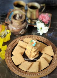 Whole wheat oats Biscuits | Eggless atta biscuits