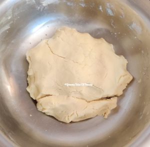 Dough to make biscuits