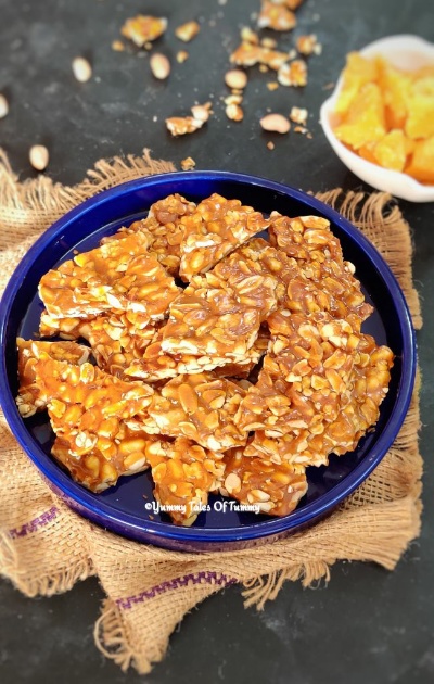 You are currently viewing How to make Peanut Jaggery Chikki | Moongfali chikki | Groundnut Chikki