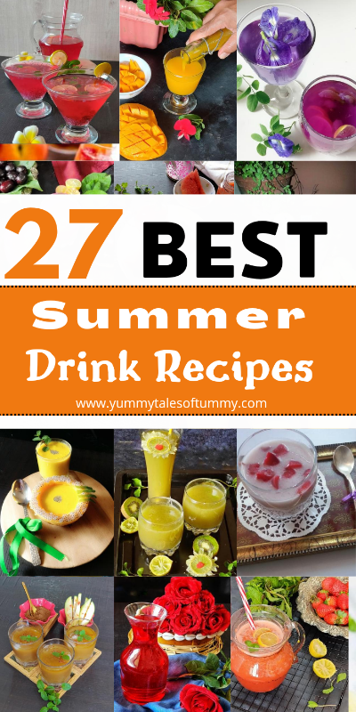 You are currently viewing 27 Best Summer Drinks | Best Summer Coolers