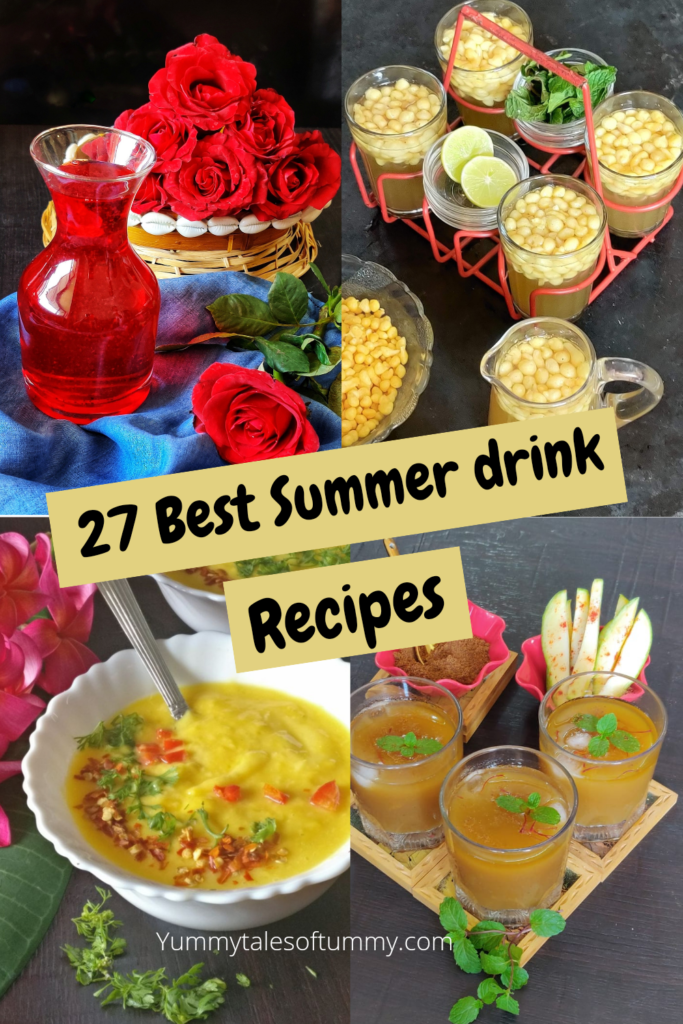 27 Best Summer Drinks Best Summer Coolers Yummy Tales Of Tummy