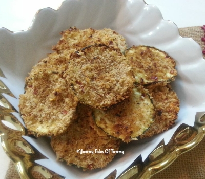 You are currently viewing Baked Zucchini Chips Recipe