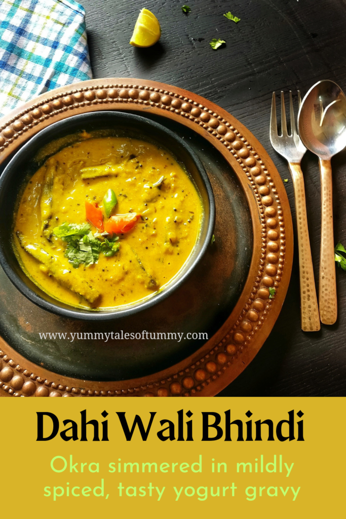 Pin 1 Dahi Wali Bhindi Recipe | Dahi Bhindi