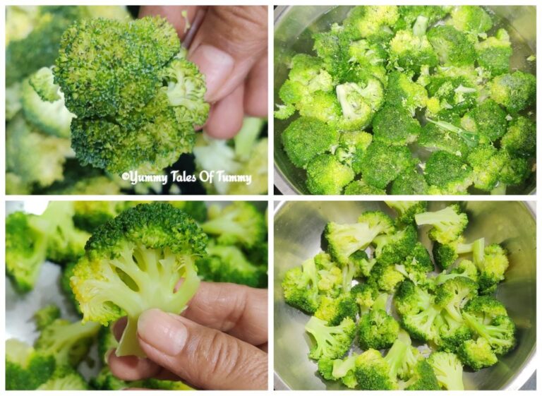 Air fryer Malai Broccoli Tikka Broccoli in Air fryer Yummy Tales Of