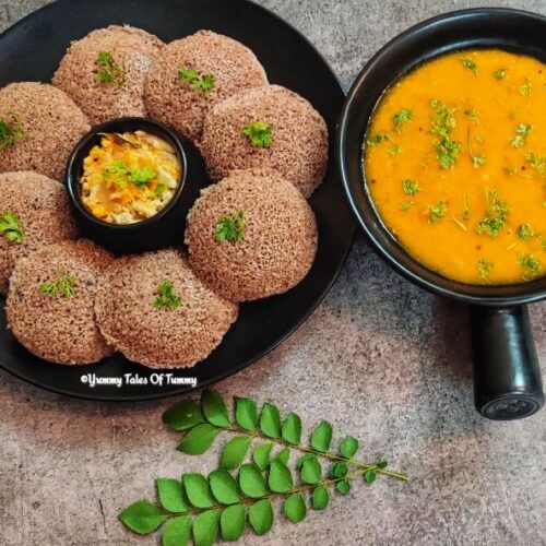 Instant Ragi Rava Idli Ragi Idli Finger millet Idli Yummy Tales