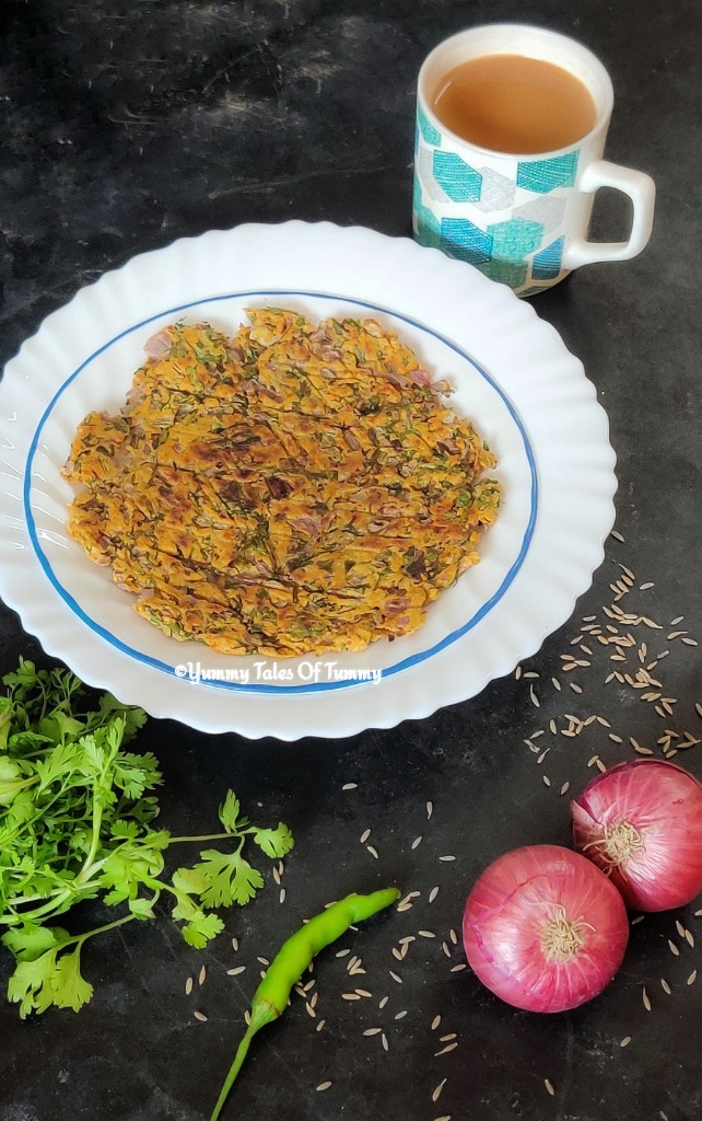 Sindhi Basar wari Koki Sindhi Koki Recipe Onion Flatbread Yummy