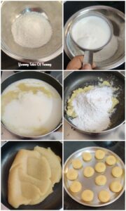 Prep pics collage of making peda