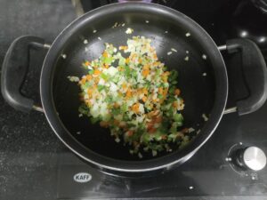 Stir fry veges