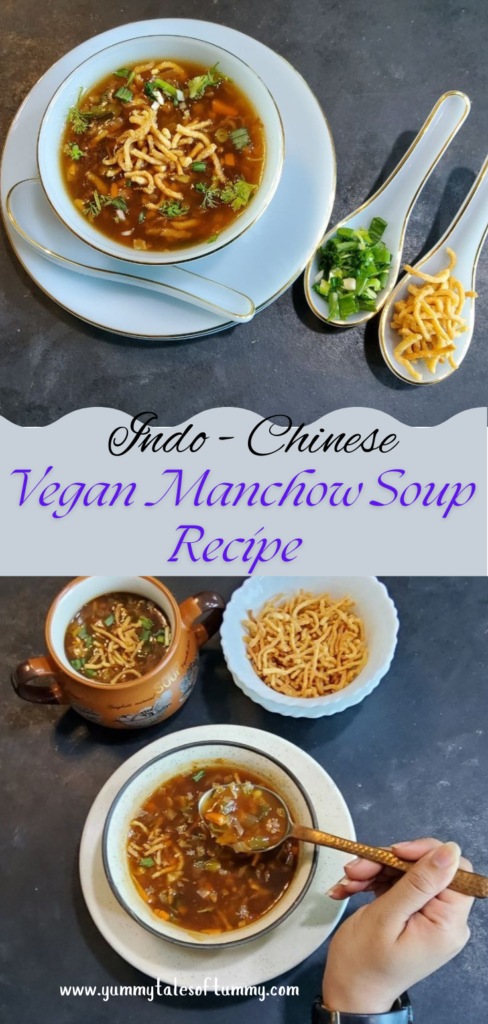 Pin 1 veg manchow soup recipe 