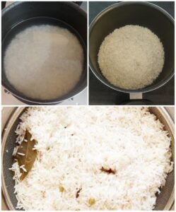 Rice preparation 