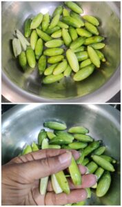 Tindora/Kundru/ivy gourd sliced into pieces 