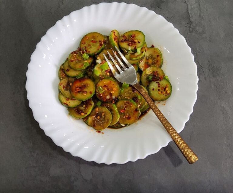 Vegan Asian Cucumber Salad