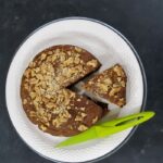 Eggless whole wheat Date Walnut cake (Vegan)