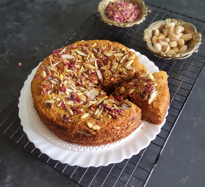 Mawa Cake Recipe (Eggless) | Parsi Mava Cake