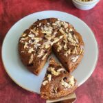 Eggless Whole wheat Banana Cake (vegan)