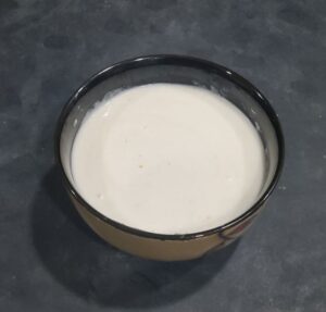 Coconut meat and coconut water paste 