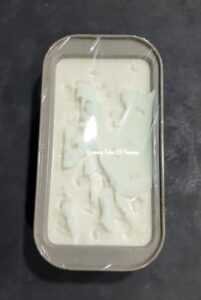 Tender coconut ice cream (Naturals style) out of the freezer 