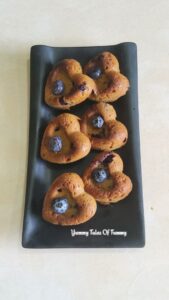 Blueberry muffins baked in an OTG