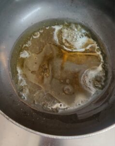 Mixture of honey, oil and water