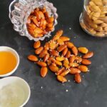 5 ingredient Honey Roasted Almonds