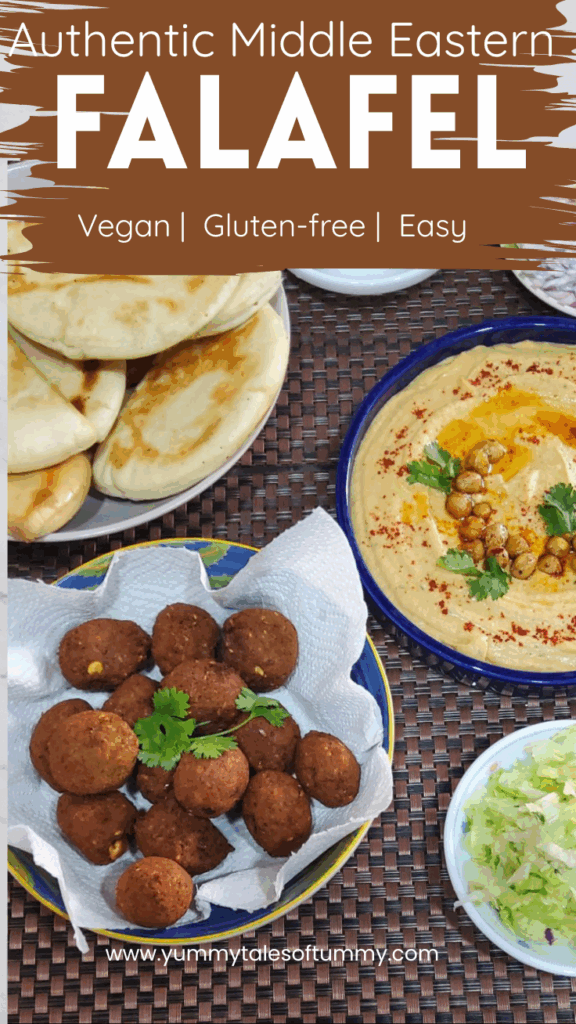 Pin 1 vegan falafel recipe | Falafel Recipe 