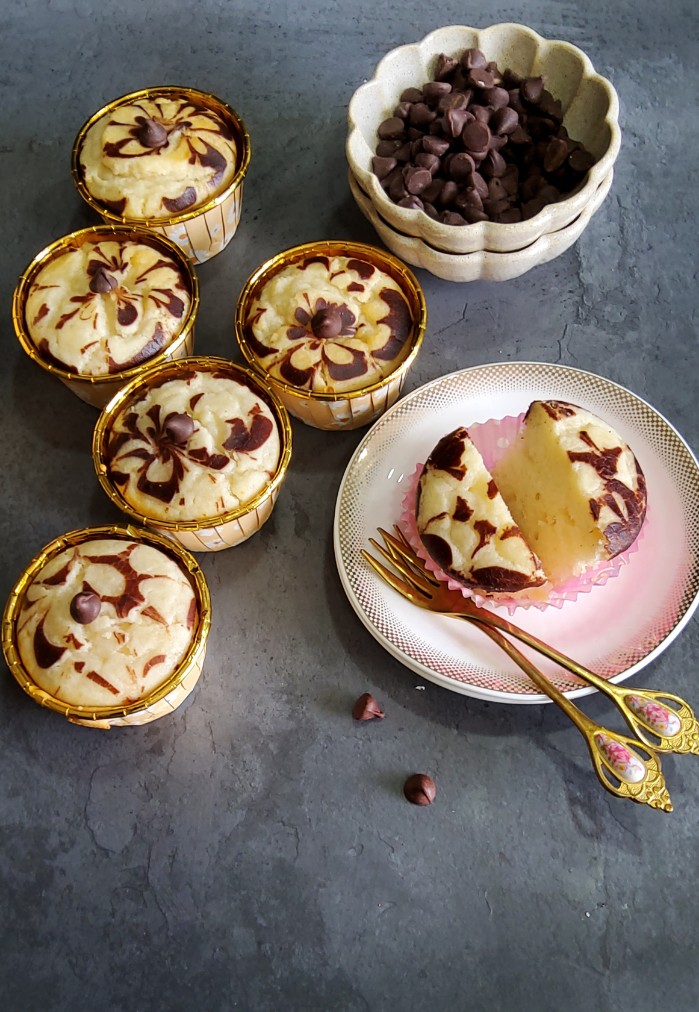 You are currently viewing Easy Chocolate Marble Muffins (eggless)