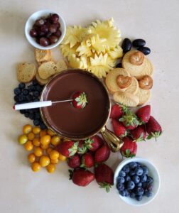 3 ingredient Chocolate Fondue Recipe