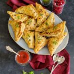Puff pastry Samosa Recipe (Air fryer method)