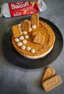 No Bake Biscoff cheesecake (eggless)