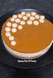 Beautifully decorated and ready to serve