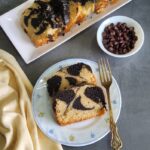 Eggless Marble Loaf Cake Eggless Marble Loaf Cake
