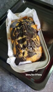 Baked cake 