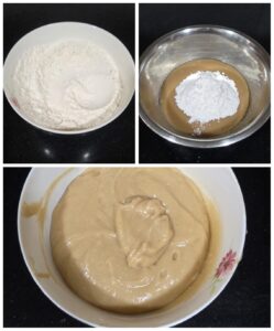 Cake batter