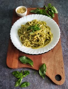 Easy Basil Pesto Pasta Recipe