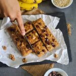 Air fryer Banana Oats Cake (eggless)