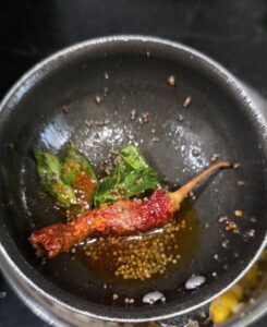 Tempering for salad