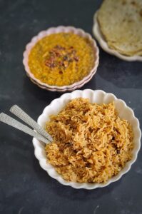 Bhuga Chawar | Caramelized Onion Rice