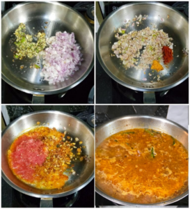 Collage showing prep pics to make Seyal Bread | Sindhi Seyal Dhabal